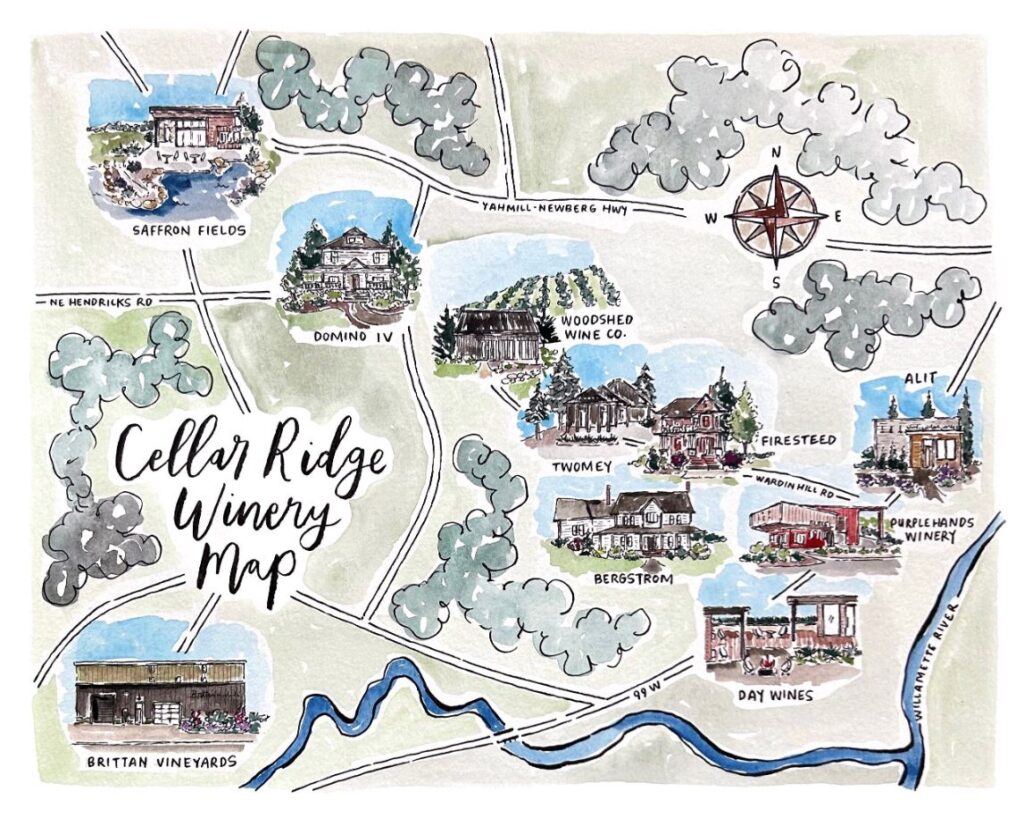 Winery Map